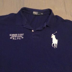 Blue Polo Rugby